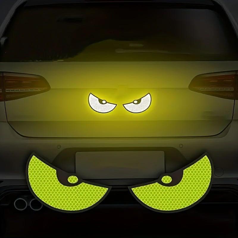 Reflective Cartoon Sticker Safety Label For Car Motorcycle