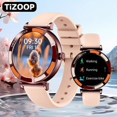 TiZOOP 3 HD Smart Watch for Women - Calls, Messages, 100 Sports Modes