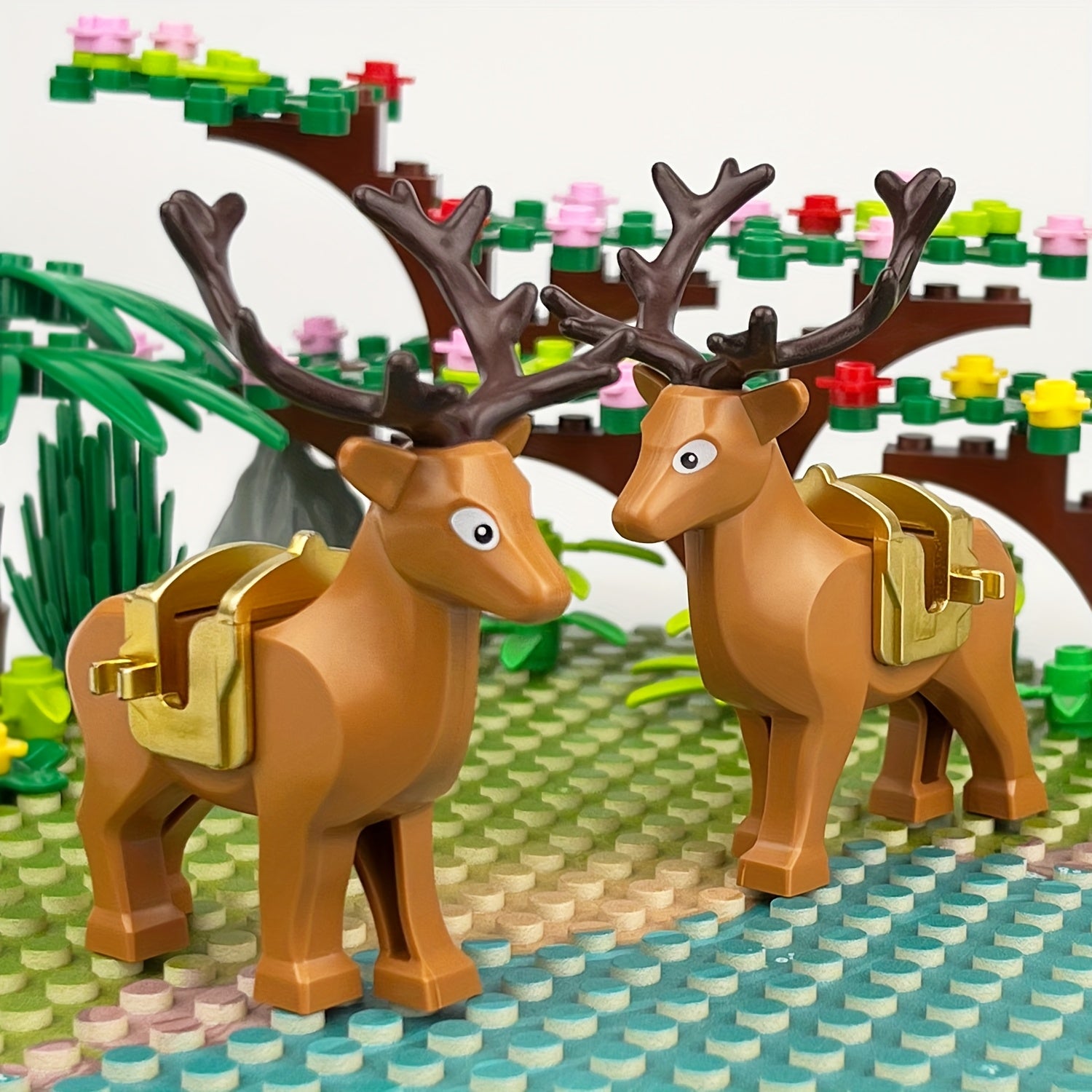 Animal Building Block Decoration Toy Model Accessories