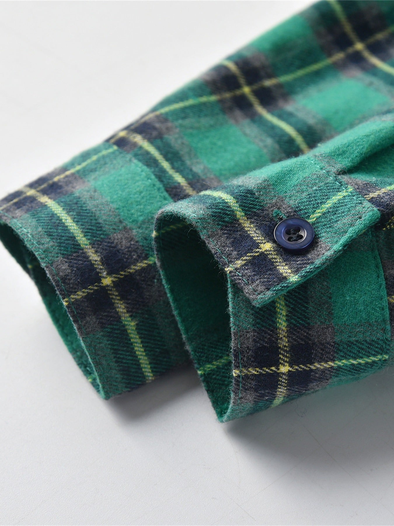 Boys Plaid Shirt with Bow & Suspender Trousers Set