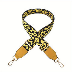 Leopard Pattern Bag Strap All Match Ethnic Strap Adjustable Travel