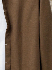 Men's Solid Button Down Shirt Long Sleeve Lapel Top