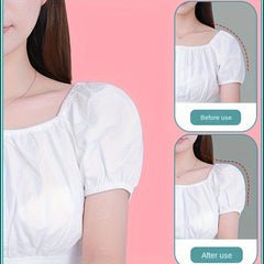 2pcs Invisible Silicone Shoulder Pads For Women Enhancers Reusable Self adhesive