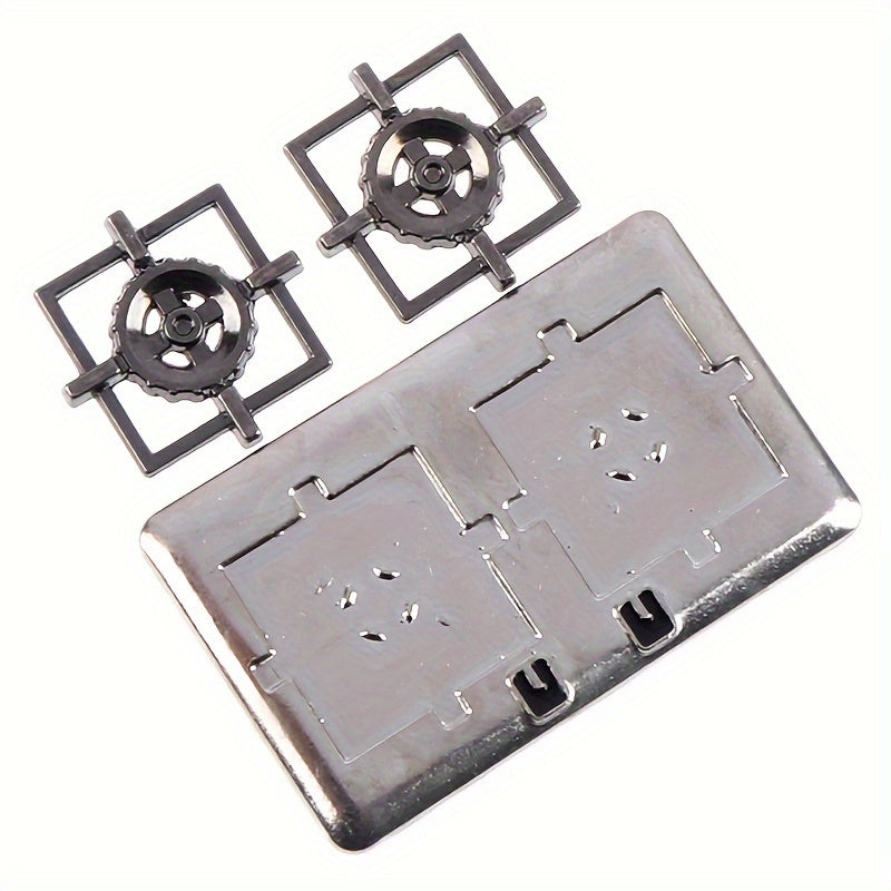 Dollhouse Gas Stove Metal Model Toy Doll House Decor