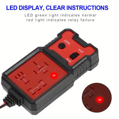 LED Indicator Car Relay Tester 12V