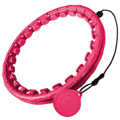 Detachable Fitness Hoop With Weighted Ball - Smart Pilates Hoop
