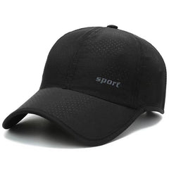 Men's Summer Thin Quick-drying Peaked Cap Outdoor Sunscreen Travel Sun Hat