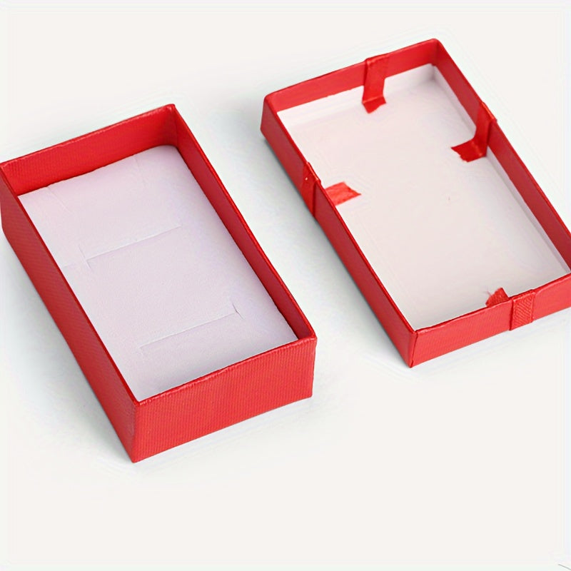 Rectangular Jewelry Box with Lid for Bracelet Ring - Necklace Storage