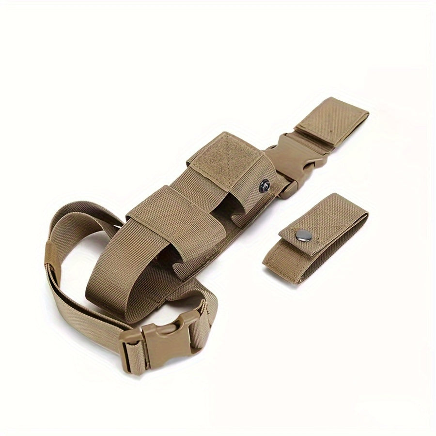 Nylon Leg Pouch Drop Leg Holster Belt Carrier Outdoor Water Bottle Pouch