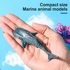 18pcs Ocean Animal Educational Toy Models Cake Decoration Aquarium Decor