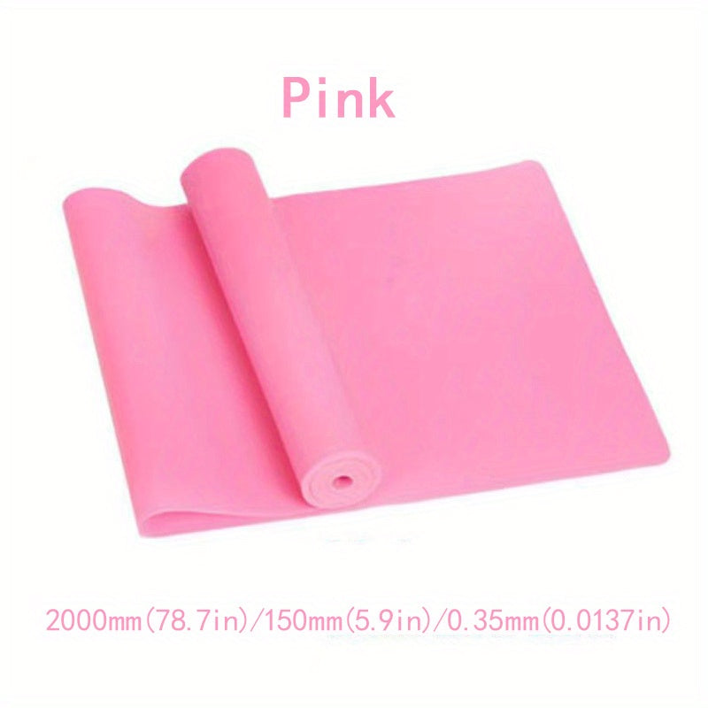 Yoga Pilates Resistance Band Stretch Training Bands with Different Strengths