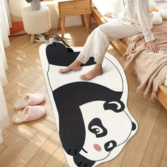 Soft Panda Area Rug for Bedroom Living Room Nursery Machine Washable