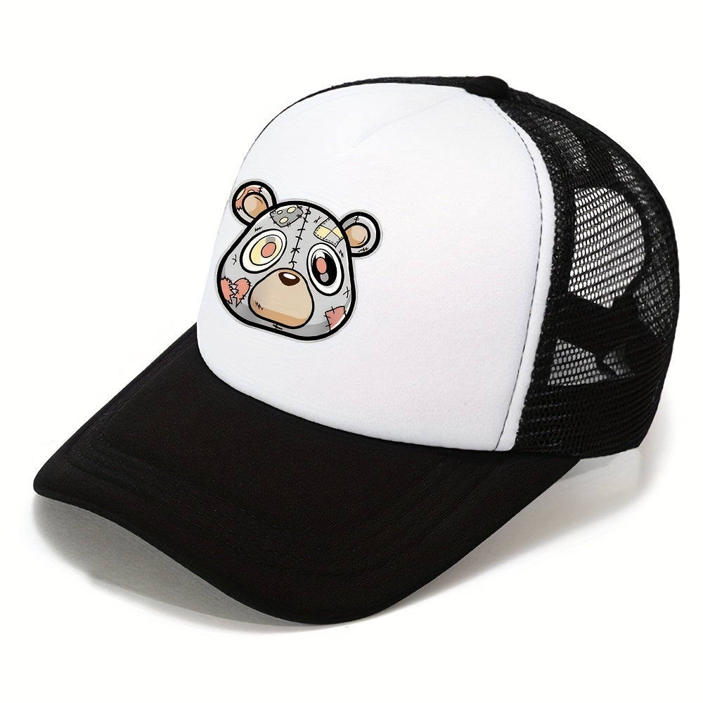 Men's Outdoor Sunshade Sports Net Cap Casual Driver Hat