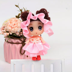 Confused Doll Enamel Doll Toy Keychain Gift