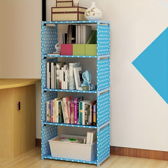 Steel Tube Combination Bookcase Shelf for Students