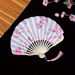 Bamboo Hand Fans for Party Dance Chinese Style Classic Fan