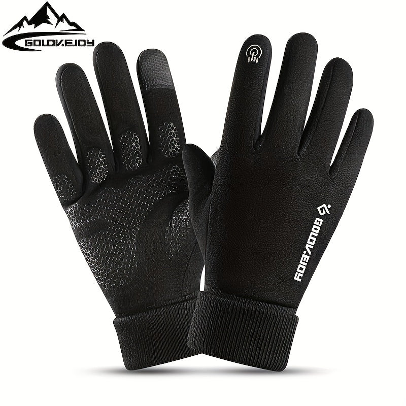 Deer Riding Gloves Winter Outdoor Touch Screen Windproof Cycling Accessories