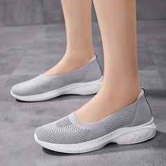 Women's Slip On Mesh Sneakers Lightweight Breathable Walking Shoes
