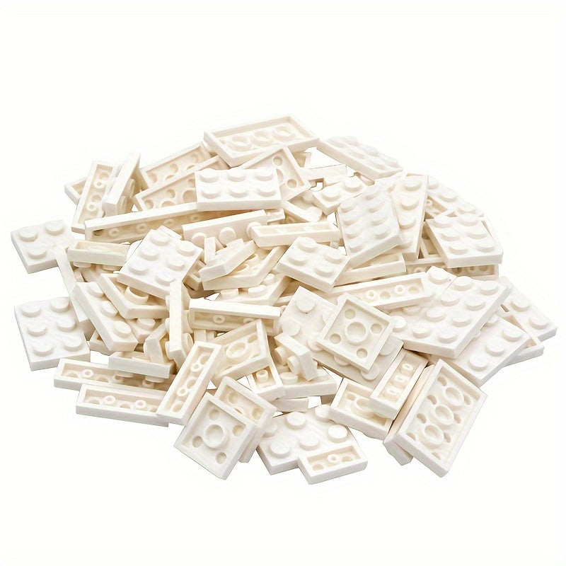 100pcs Assorted Colors Small Brick Building Blocks Set