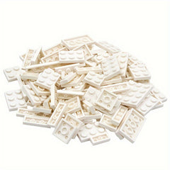 100pcs Assorted Colors Small Brick Building Blocks Set