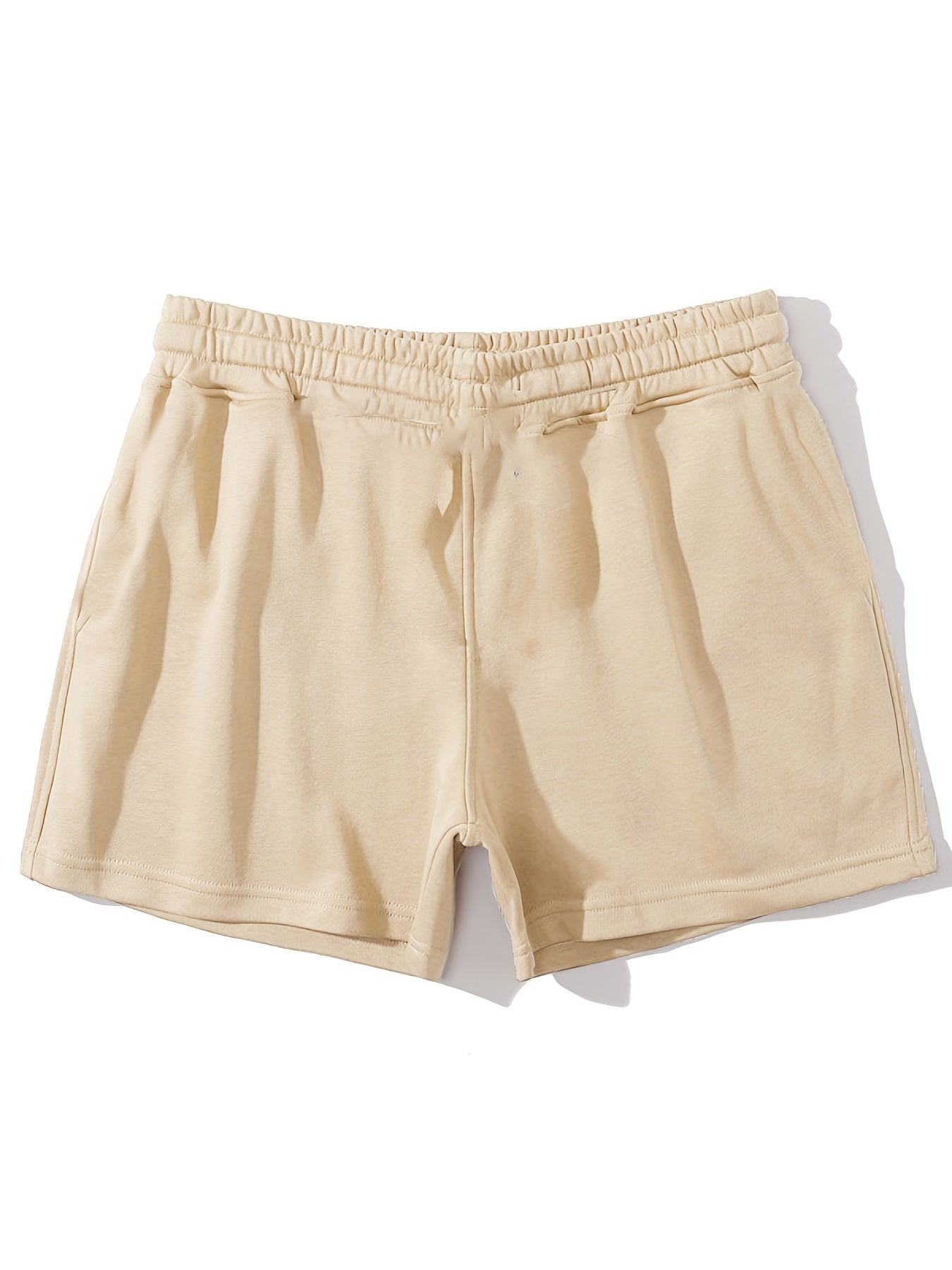 Men's Active Shorts With Pockets Stretch Waist Drawstring Summer