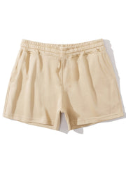 Men's Active Shorts With Pockets Stretch Waist Drawstring Summer