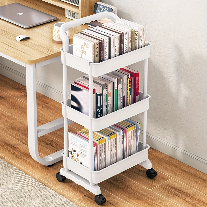 Small Cart Storage Rack for Bedroom Living Room