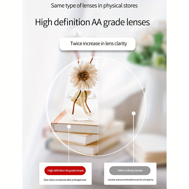 Irregular Presbyopic Eyeglasses for Women Men Diopters To 4.0