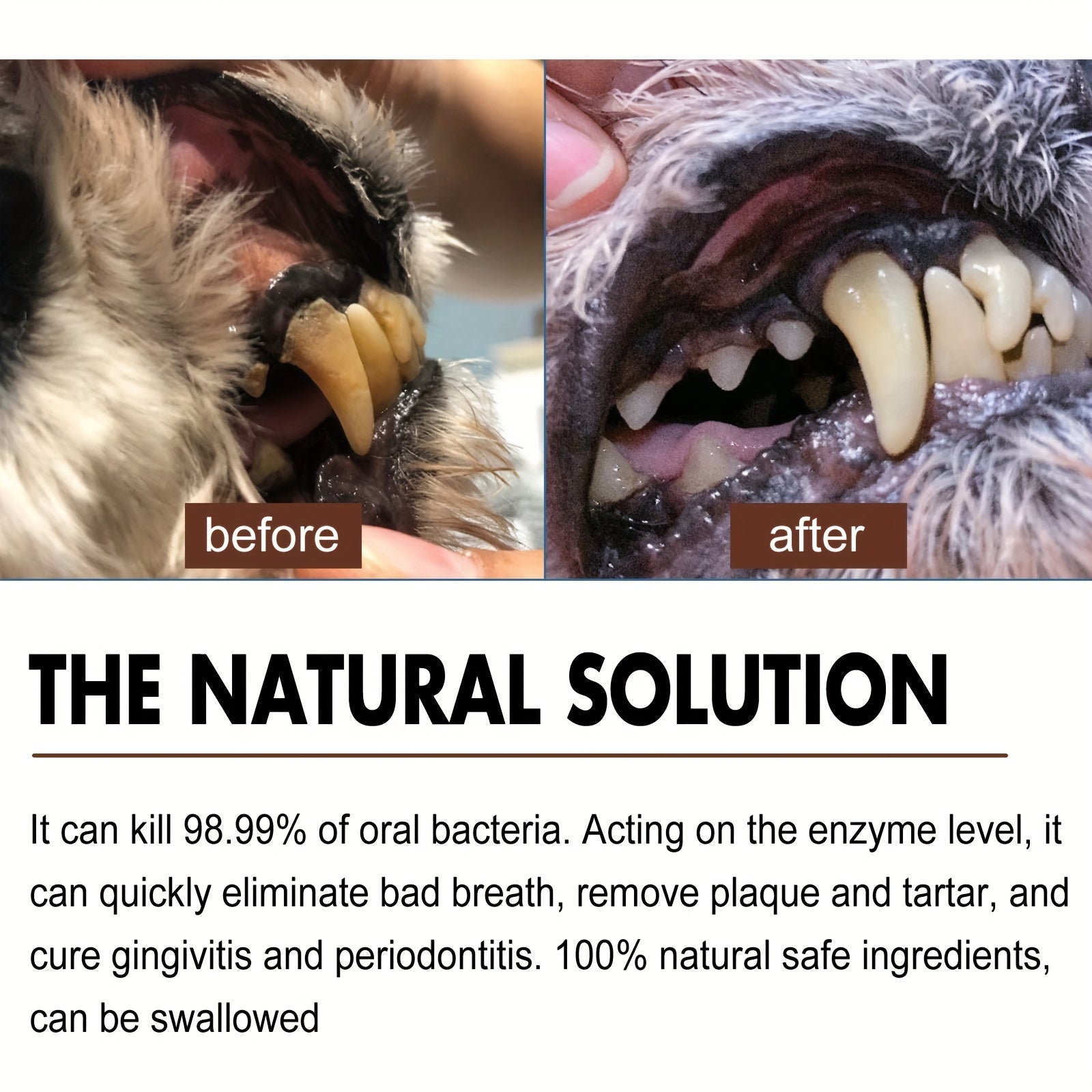 Pet Teeth Cleaning Spray Oral Care Dogs Cats