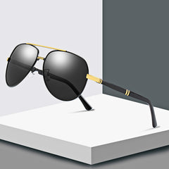 Men's Oval Sunglasses for Business Wear
