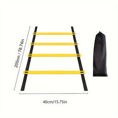 Speed Agility Training Ladder with Storage Bag Football Training Equipment
