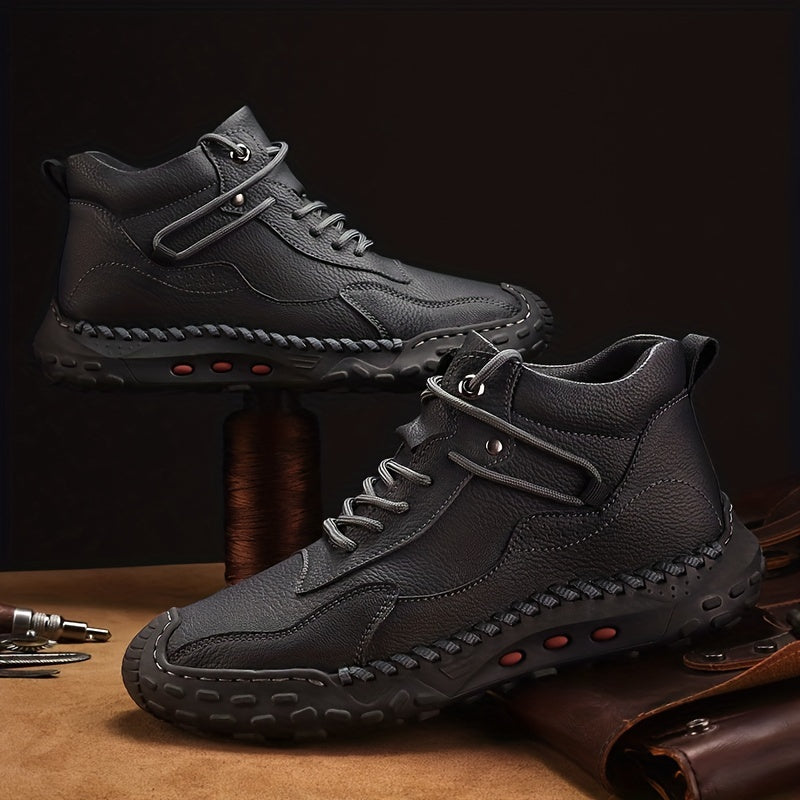 Men's Lace up Boots Retro Vintage Style