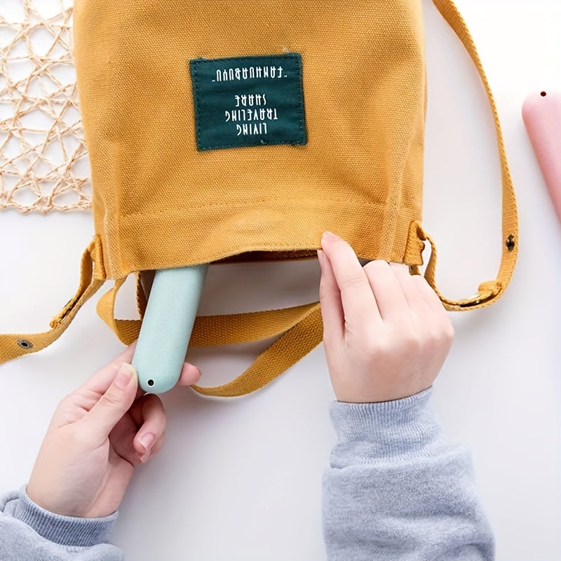 Portable Toothbrush Storage Box with Lid, Travel Essential