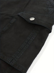 Men's Cotton Cargo Shorts for Spring and Summer