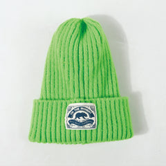 Letter Patch Beanie Hat Unisex Hat For Men Women Chinese Year Christmas