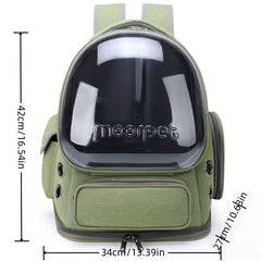 Breathable Cat Bubble Backpack with Large Capacity