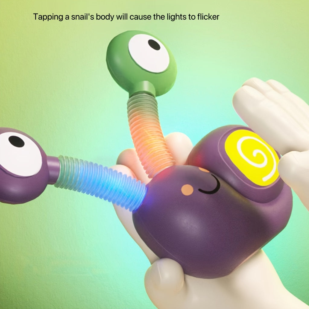 Luminous Telescopic Snail Puzzle Fun Decompression Snail Toy