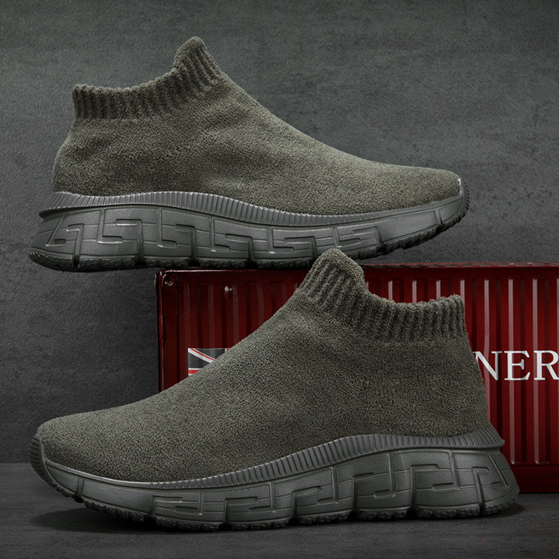 Men's Breathable Running Shoes Walking Sock Sneakers