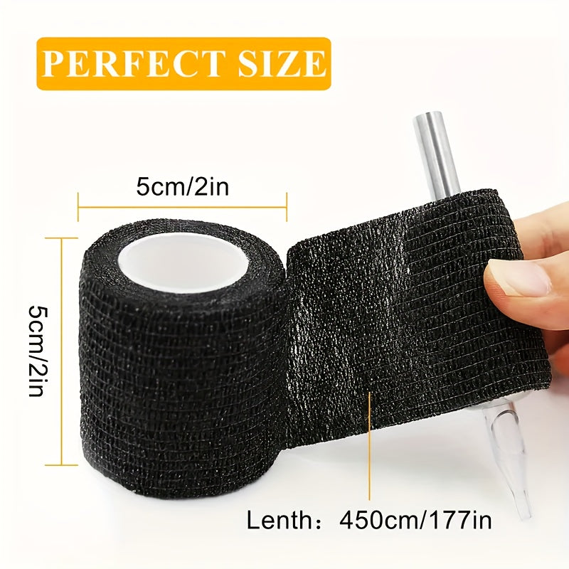 6/12pcs 5.08cm Self-Adhesive Medical Wrap Elastic Bandage Roll