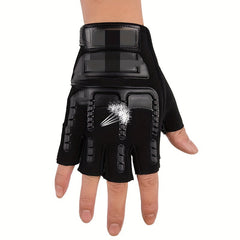 Men's Cycling Gloves Non slip Wear resistant Half Finger Protective Gloves