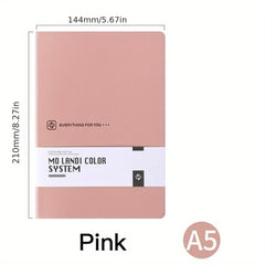 Colorful B5 Minimalist Notebook A6 Portable A5 Diary