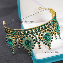 Bridal Rhinestone Crown Headband Wedding Hair Accessories