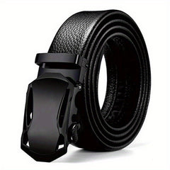 High Leather Men's Belt Business Casual Sports Car Automatic Buckle Belt