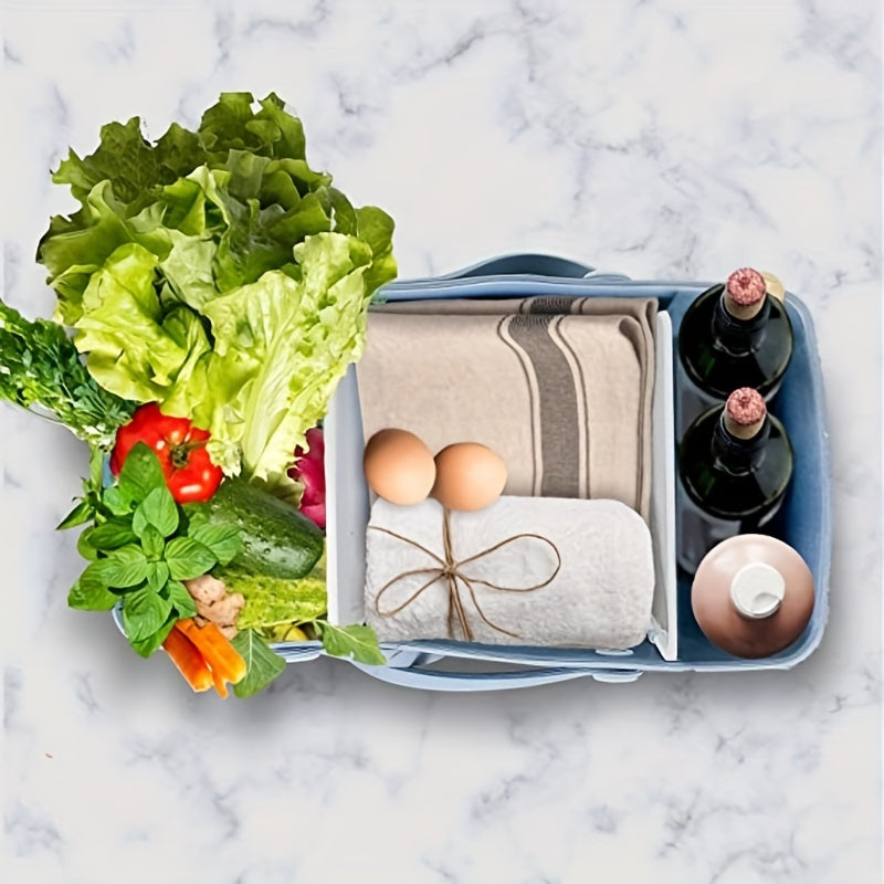 Summer Beach Bag Divider Reusable Plastic Divider For Travel Tote Handbag