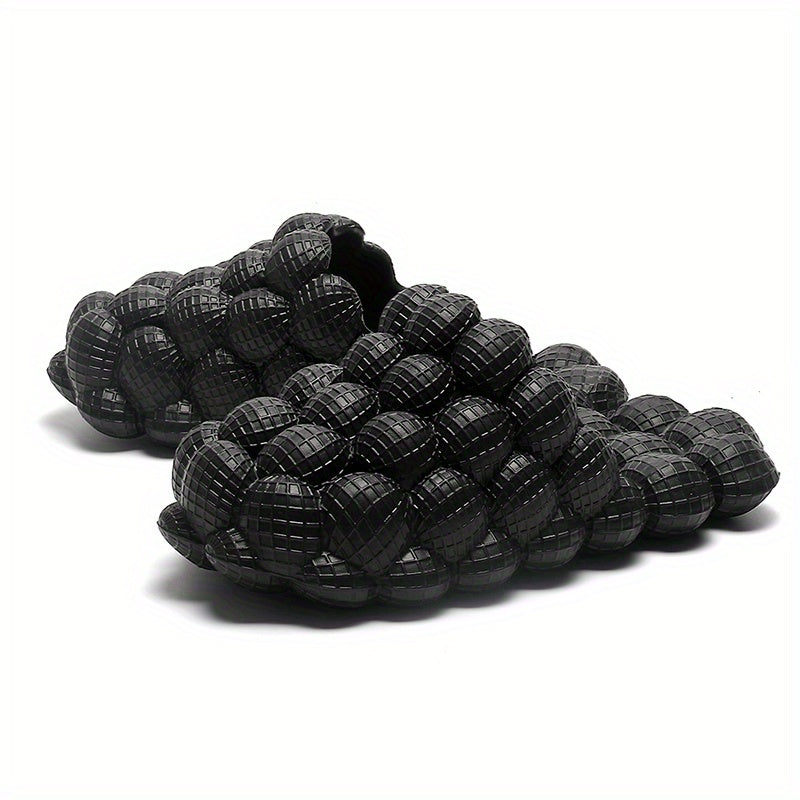 Men's Massage Bubble Slides Funny Spa Slippers Pressure Relief Clogs