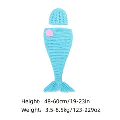 2 Pack Knitted Caps for Newborn Photography