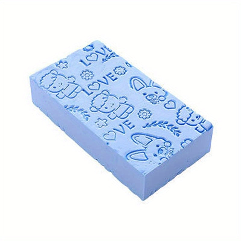 Baby Cartoon Painless Bath Sponge