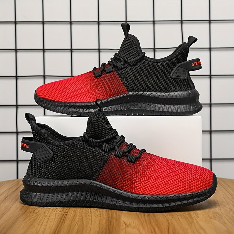 Men's Knitted Casual Shoes for Traveling Jogging