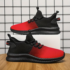 Men's Knitted Casual Shoes for Traveling Jogging