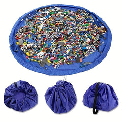 Portable Kids Toys Storage Bags Blocks Toys Play Mat Building Blocks Toys Bags